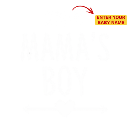Baby Romper with Custom Name | Cute Mother’s Day Onesie for Babies