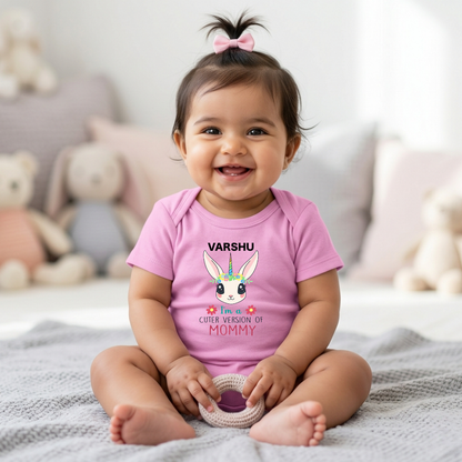 Premium Cotton Baby Romper | Personalized Soft & Breathable Onesie for Babies
