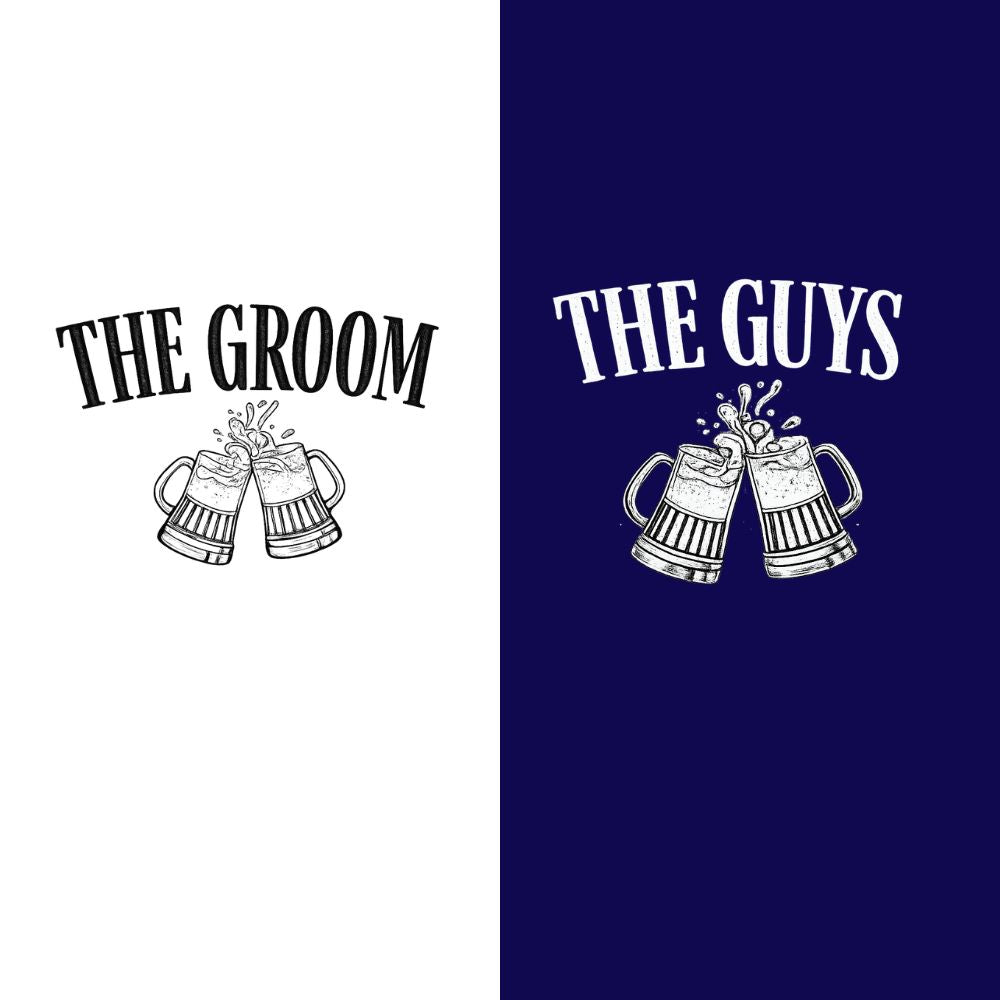 Groom Squad Balcony Party Matching T-Shirts | Destination Wedding Outfit