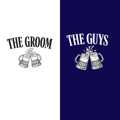 Groom Squad Balcony Party Matching T-Shirts | Destination Wedding Outfit