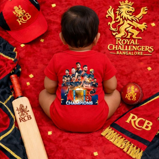 Rcb kids romper for babies
