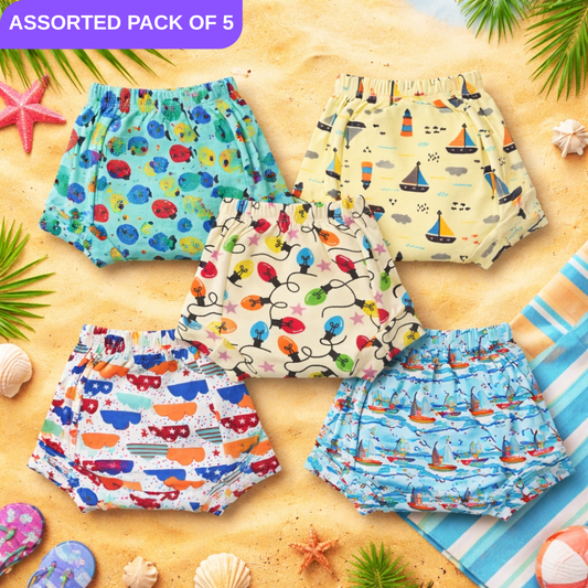 Potty Training Pants Combo Pack India for Babies & Toddlers | Leak-Protect Training Underwear