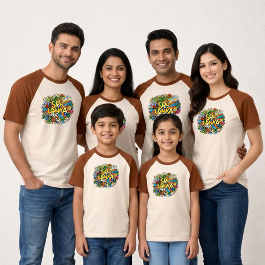 SriLanka Tshirts for Family and Friends