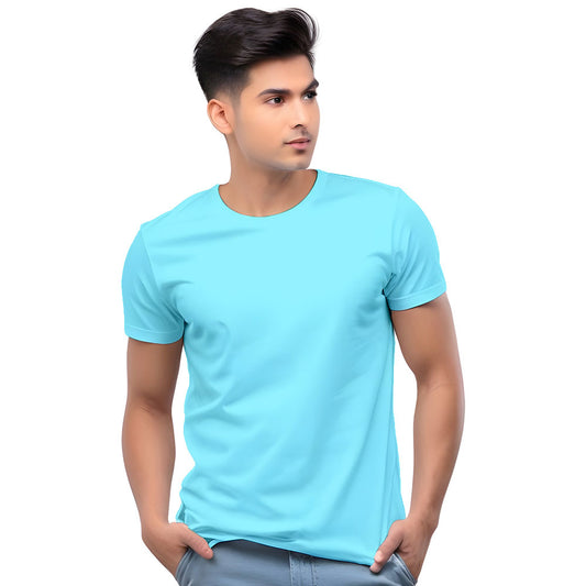 Plain cotton t shirt for men