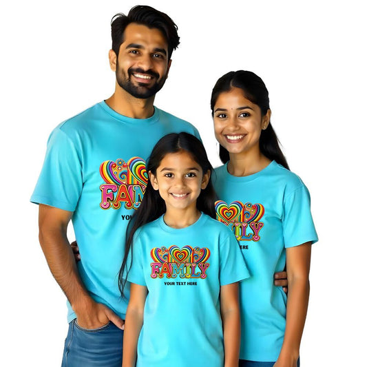 Set of t shirts Aquablue