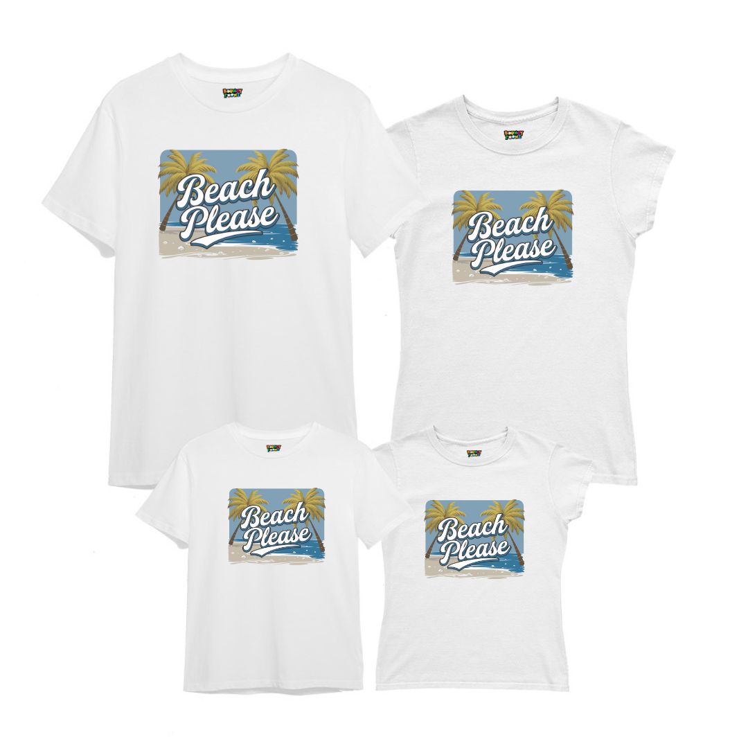 Same shirt for family White