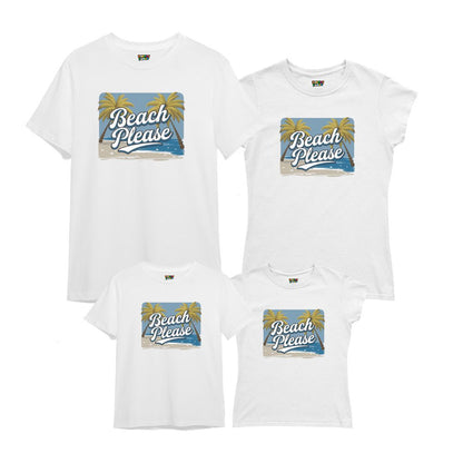 Same shirt for family White