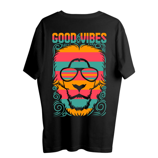   Good Vibes Leo Oversize T Shirt
