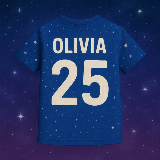 Back Side Name Printed Kids Jersey