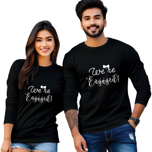 couple t shirt for pre wedding