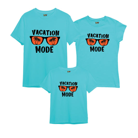 Vacation Mode Family Matching Tshirts