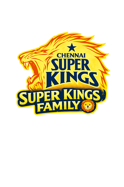 CSK Family Matching T-Shirts – Chennai Super Kings Family Combo IPL Fan T-Shirt Set