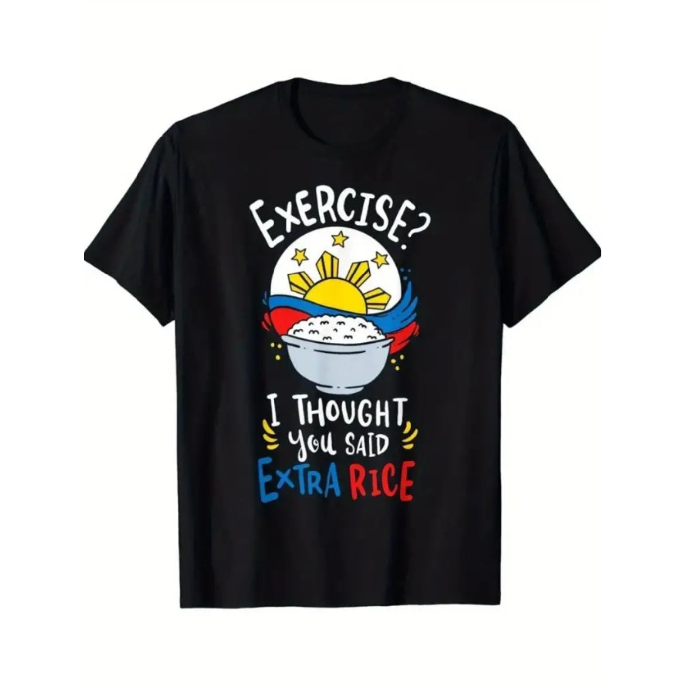 Classic Men's Black Tee Printed
