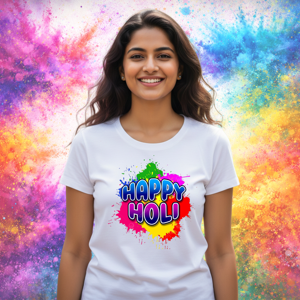 Holi Ki TShirt Online – Colorful Festival Wear