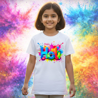 Holi Ki TShirt for Men Women Kids – Party Edition