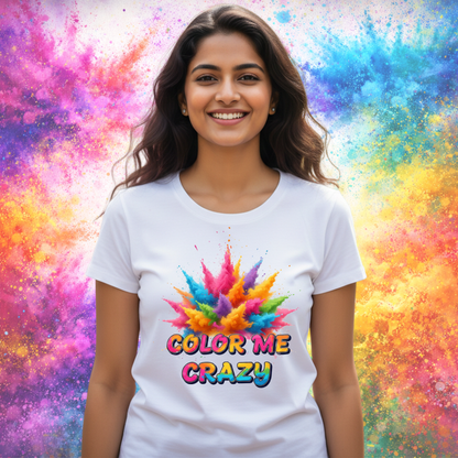 Holi Ki T-Shirt for Men, Women & Kids – Color Splash Edition
