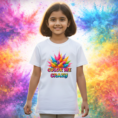 Holi Ki T-Shirt for Men, Women & Kids – Color Splash Edition