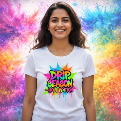 Holi Outfit T-Shirt for Men Women Kids – Festival Special