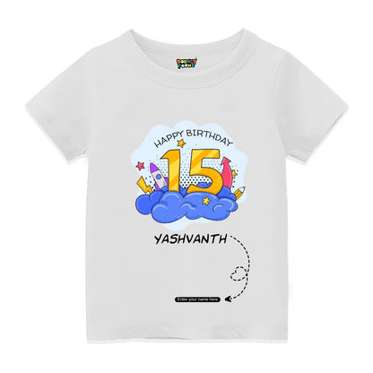 Age customised Kids tshirts