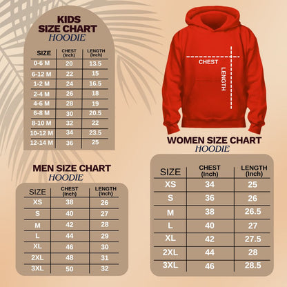 Merry Christmas Men’s Hoodie with Kangaroo Pocket - Cozy Winter Outfit