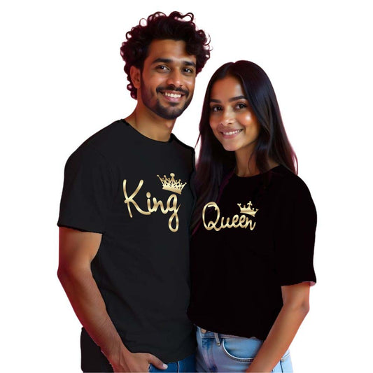 King Queen Couple Tshirts