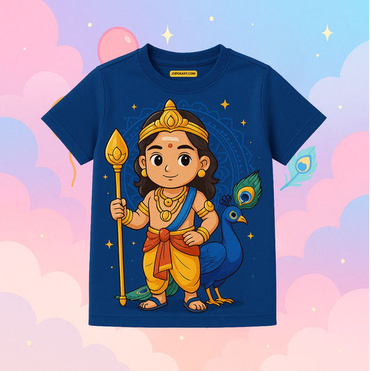 Kids Jersey with Lord little muruga print