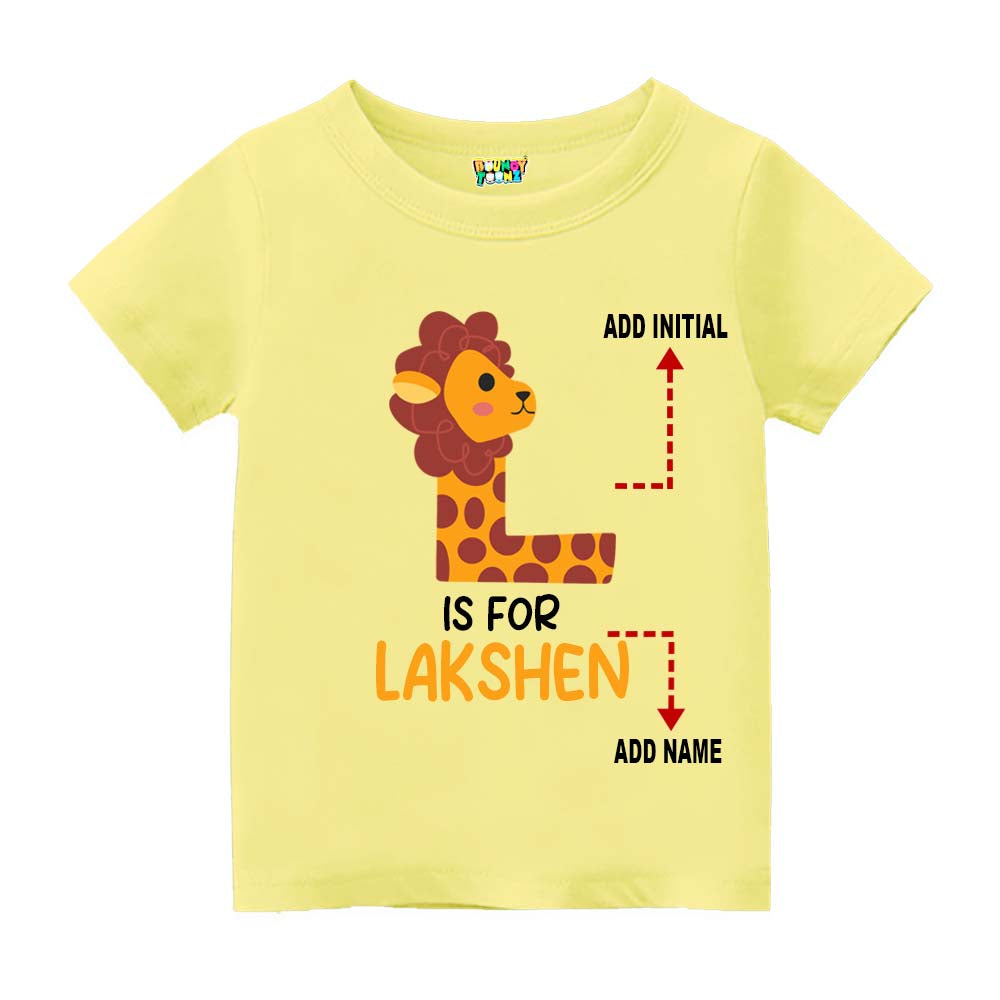 customised kids t shirt