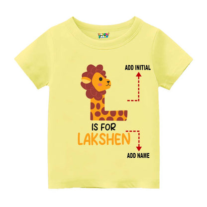 customised kids t shirt