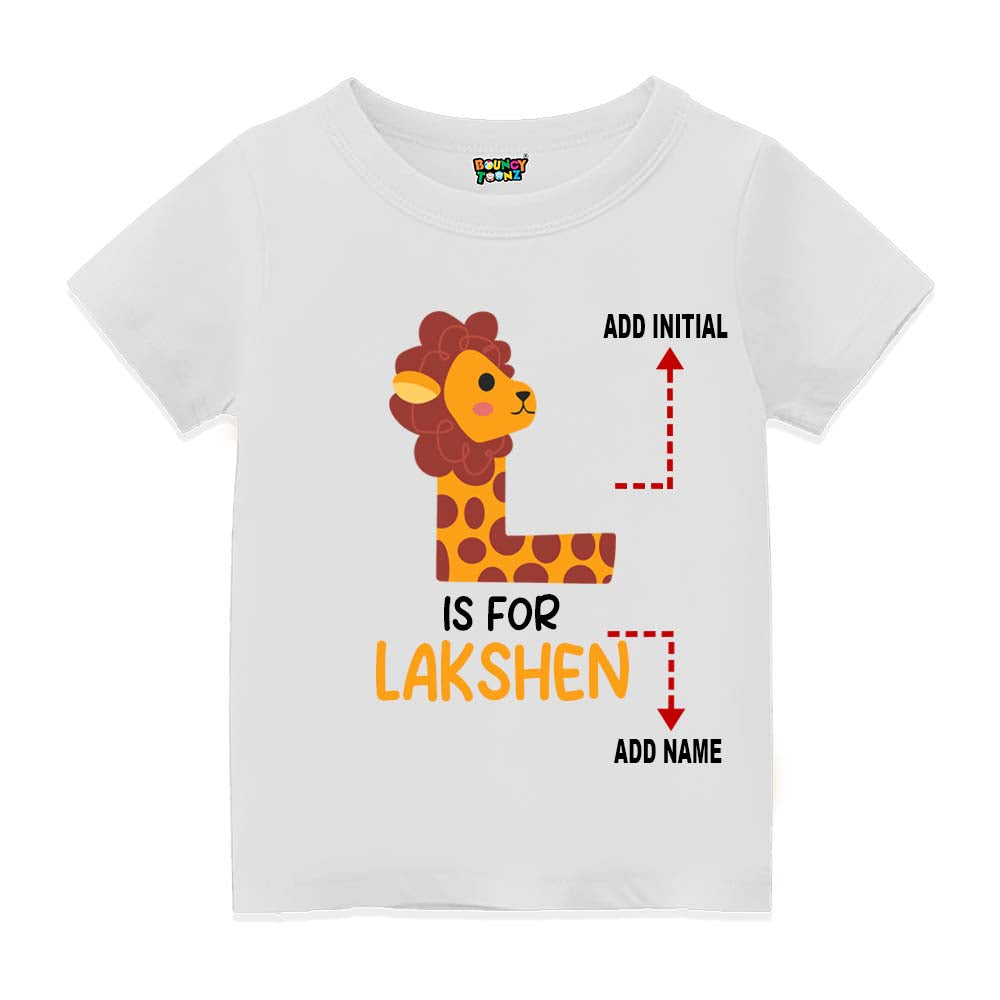 customised kids t shirt