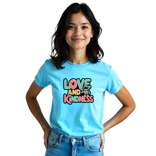 Love and Kindness - Heartwarming  Women's Casual Tees