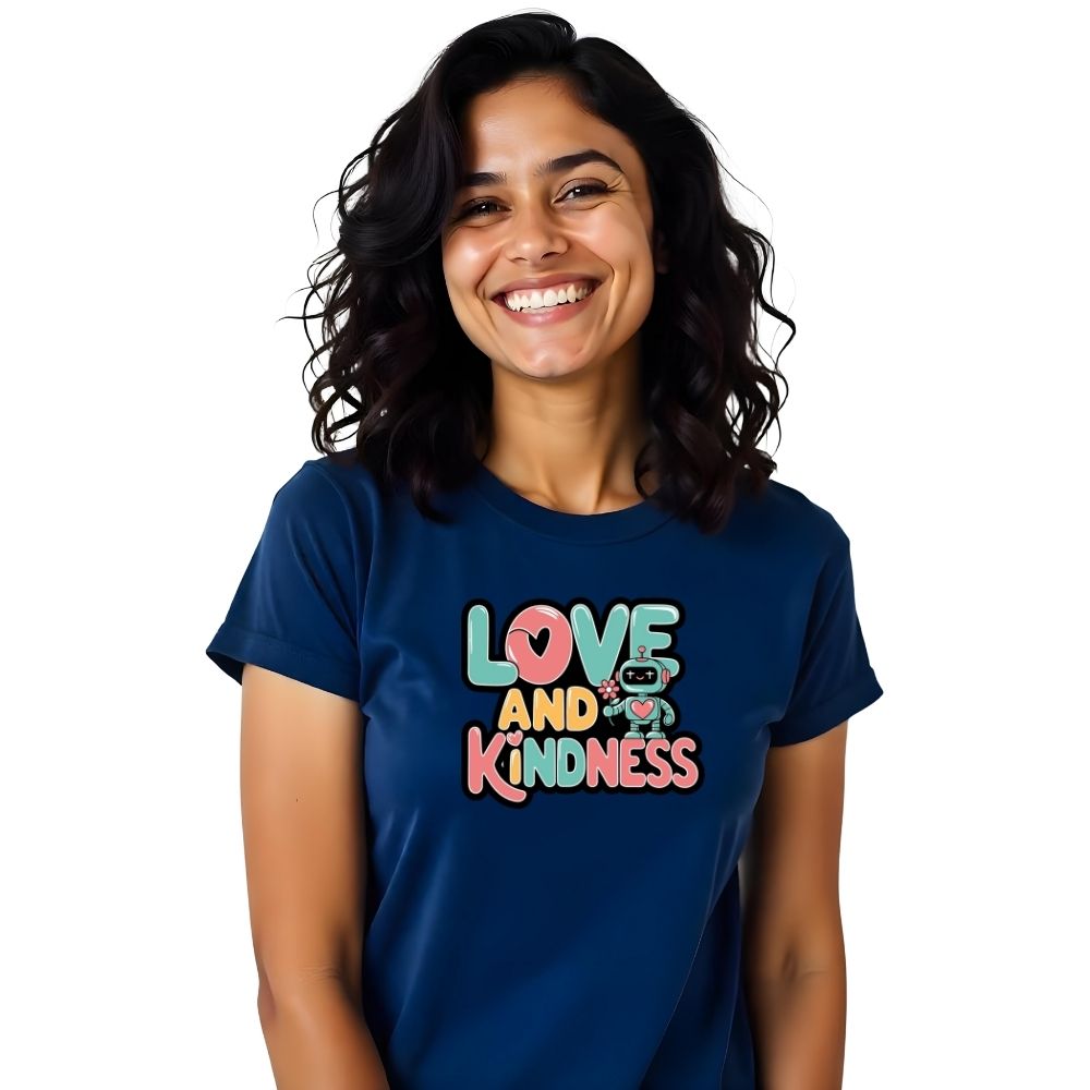 Love and Kindness - Heartwarming  Women's Casual Tees