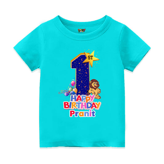 Personalised 1st Birthday Tshirts for Kids
