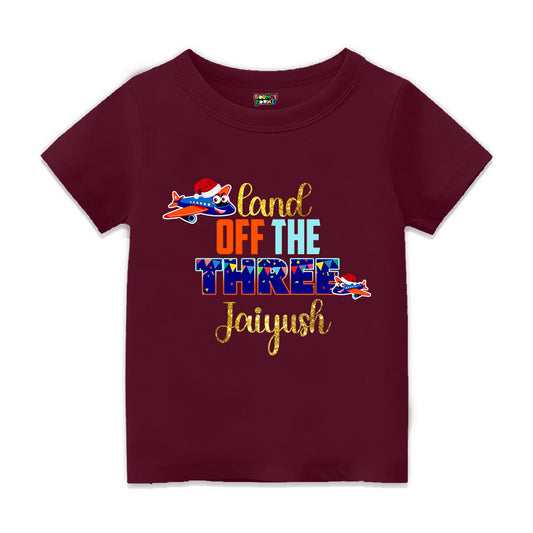 Airplane Themed Customised Tshirts for Kids