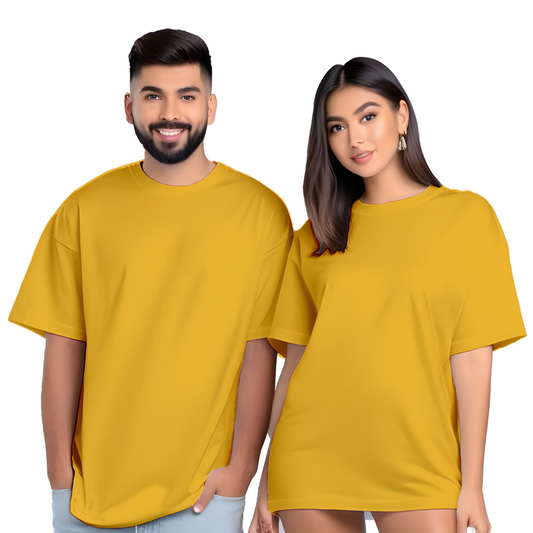 couple Plain Cotton T-Shirt online