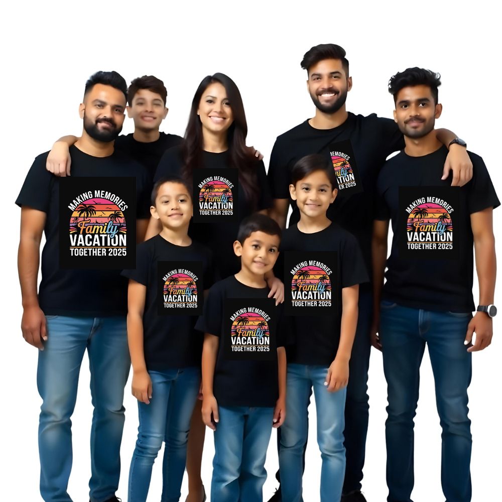 Making Memories Family Vacation Matching Group Tshirts