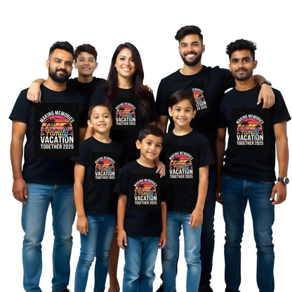 Making Memories Family Vacation Matching Group Tshirts
