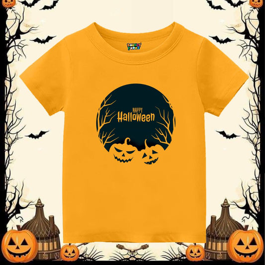 Mustard Kids Tshirt Happy Halloween 