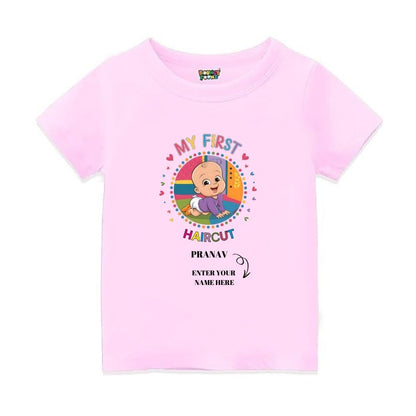 My First Haircut Kids Customised TShirts