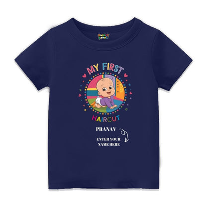 My First Haircut Kids Customised TShirts