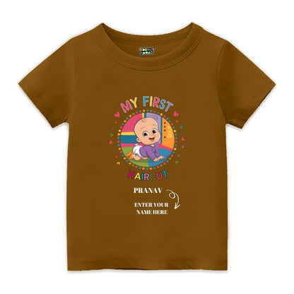 My First Haircut Kids Customised TShirts