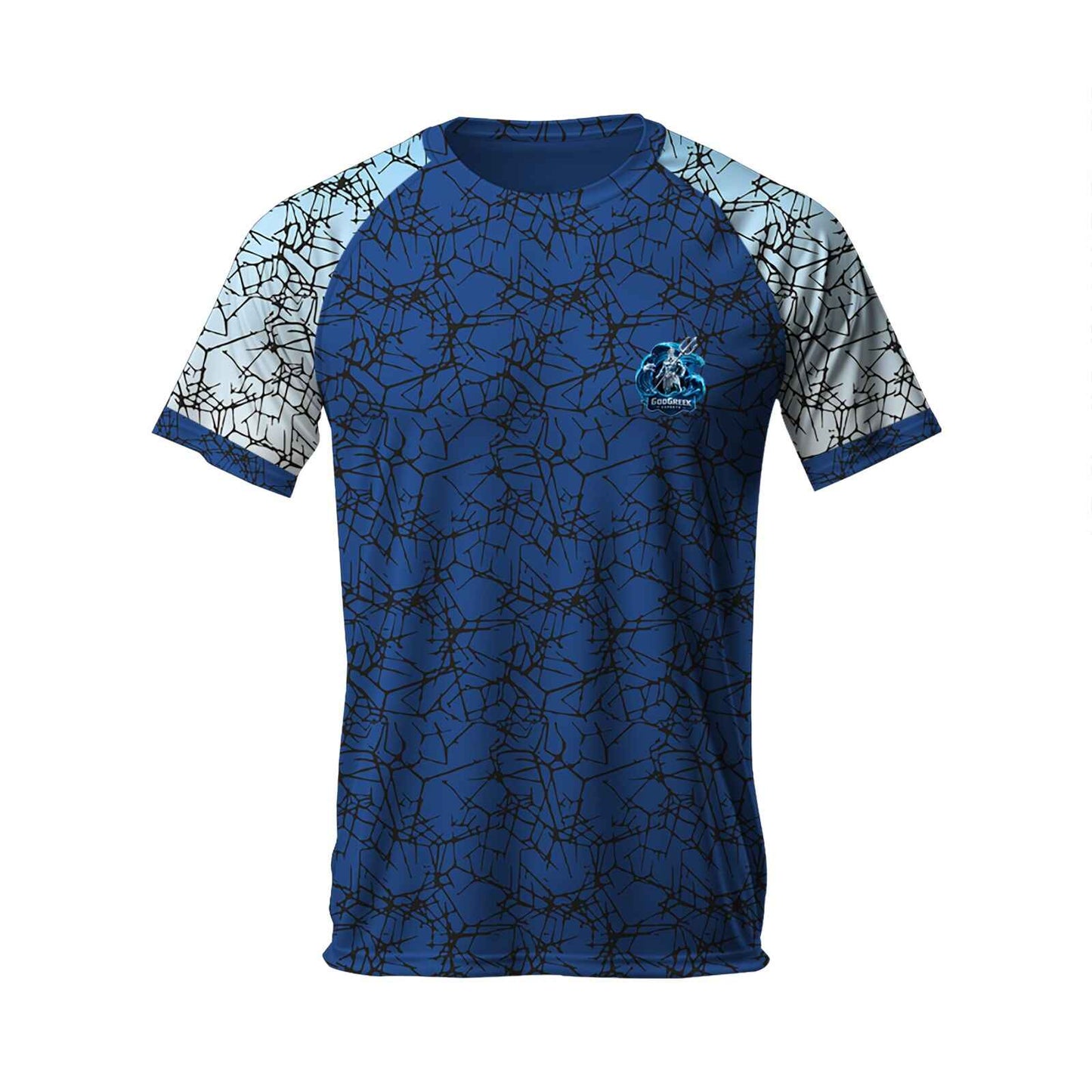 Customisable Sports Jersey White Blue