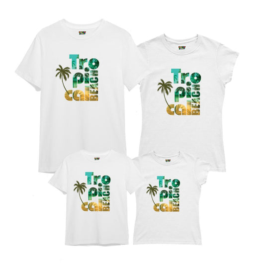 Family combo t shirt White