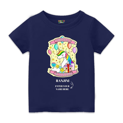 Unicorn Birthday Kids Tshirts