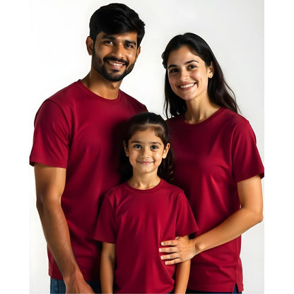 Personalised t shirt online India Maroon