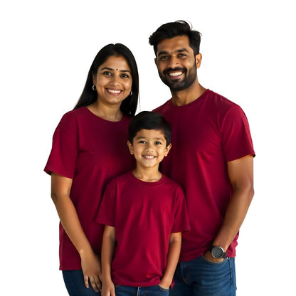 Personalised t shirt online India Maroon