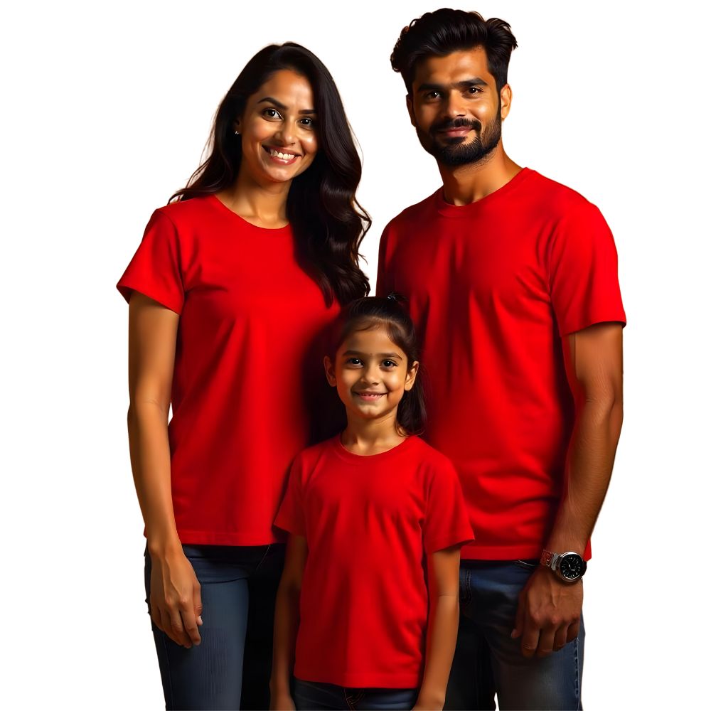 Personalised t shirt online India Red