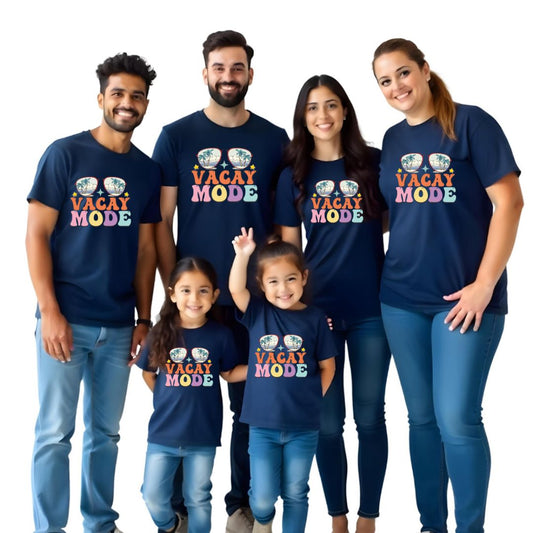 Vacay Mode Printed Matching Group T-Shirts
