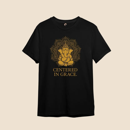 Black t-shirt for Ganesh Chathurthi Celebration