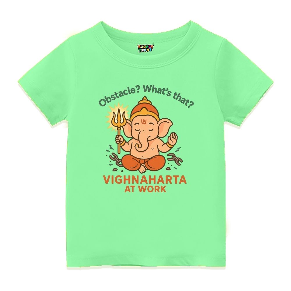 Vignahartha_Mintgreen_t-shirt for Vinayagar_Chathurthi
