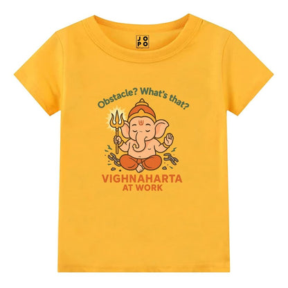 Yellow t-shirt for Vinayagar Chathurthi